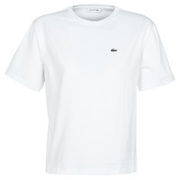 Υφασμάτινα Γυναίκα T-shirt με κοντά μανίκια Lacoste BENOIT Άσπρο