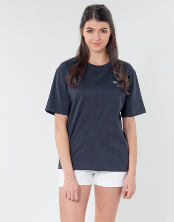 Υφασμάτινα Γυναίκα T-shirt με κοντά μανίκια Lacoste ELOI Marine