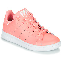 Παπούτσια Κορίτσι Χαμηλά Sneakers adidas Originals STAN SMITH C Ροζ