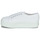 Παπούτσια Γυναίκα Χαμηλά Sneakers Superga 2790-COTWPRINTEDLOGOGLITTER Άσπρο