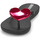 Παπούτσια Κορίτσι Σαγιονάρες Ipanema MAXI FASHION Black / Red