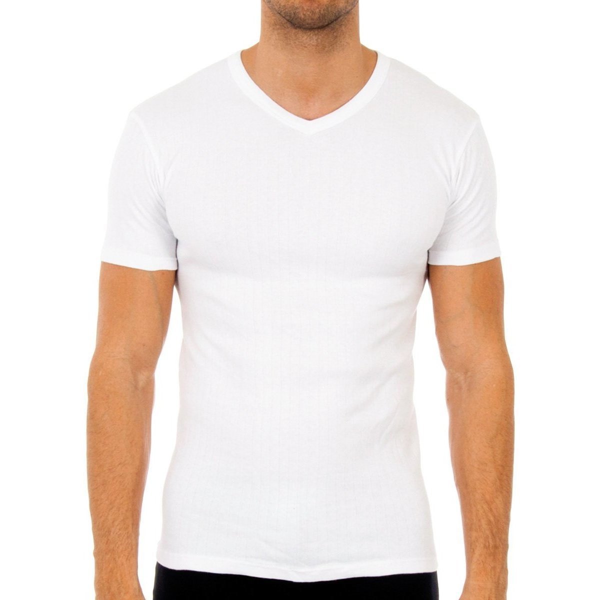 Υφασμάτινα Άνδρας T-shirt με κοντά μανίκια Abanderado 0205-BLANCO Άσπρο