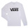 Υφασμάτινα Αγόρι Μπλουζάκια με μακριά μανίκια Vans BY VANS CLASSIC LS Άσπρο