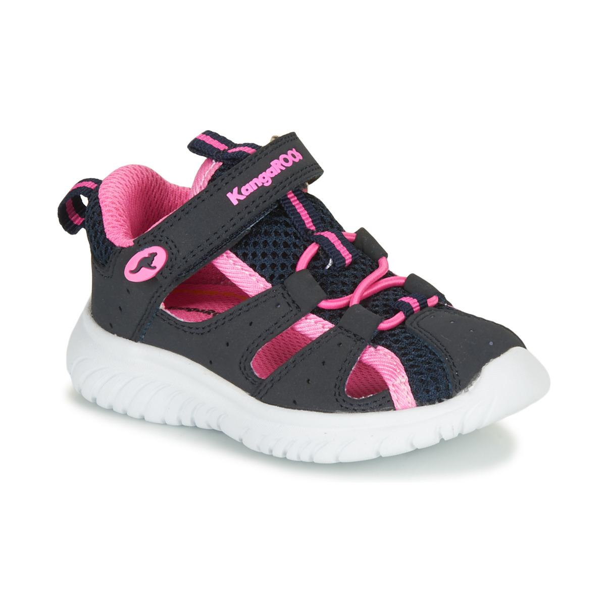 Παπούτσια Κορίτσι Σπορ σανδάλια Kangaroos KI-ROCK LITE EV Μπλέ / Ροζ