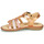 Παπούτσια Κορίτσι Σανδάλια / Πέδιλα Citrouille et Compagnie GROUFLA Gold / Couleurs / μεταλιζέ / Ροζ