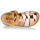 Παπούτσια Κορίτσι Σανδάλια / Πέδιλα Citrouille et Compagnie FRINOUI Bronze / Ροζ
