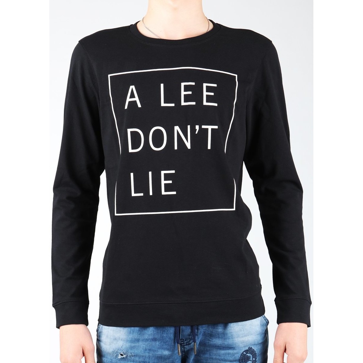 Υφασμάτινα Άνδρας T-shirts & Μπλούζες Lee Don`t Lie Tee LS L65VEQ01 Multicolour
