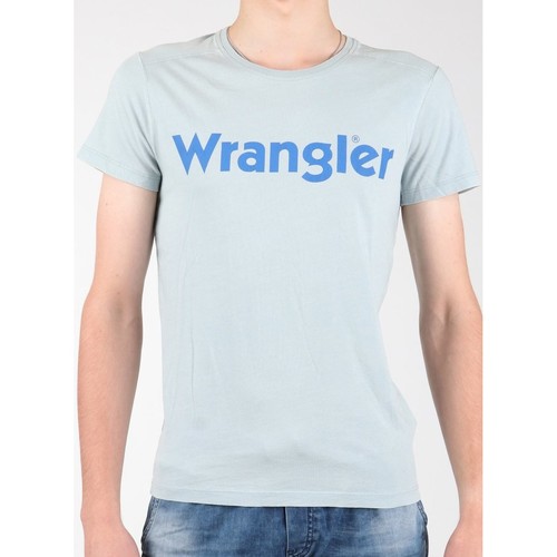 Υφασμάτινα Άνδρας T-shirts & Μπλούζες Wrangler S/S Graphic Tee W7A64DM3E Grey