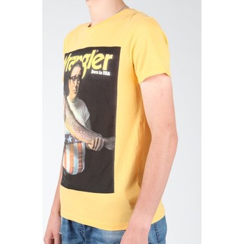 Wrangler T-shirt  S/S Graphic T W7931EFNG Yellow