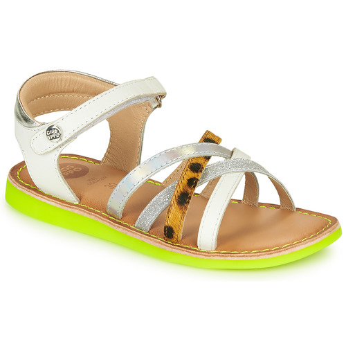 Παπούτσια Κορίτσι Σανδάλια / Πέδιλα Gioseppo STAGGIA Άσπρο / Yellow