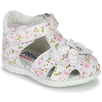 Παπούτσια Κορίτσι Σανδάλια / Πέδιλα Primigi 5401300 Άσπρο / Ροζ
