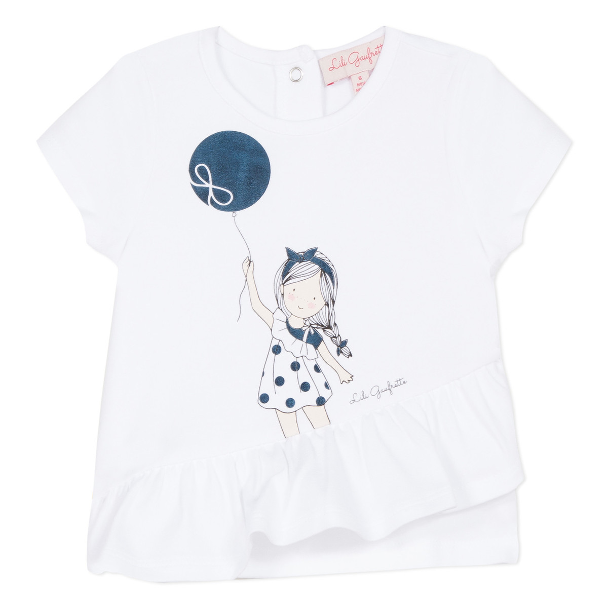 Lili Gaufrette  T-shirt με κοντά μανίκια Lili Gaufrette NALIOS