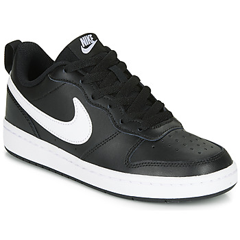 Παπούτσια Παιδί Χαμηλά Sneakers Nike COURT BOROUGH LOW 2 GS Black / Άσπρο