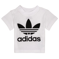 Υφασμάτινα Παιδί T-shirt με κοντά μανίκια adidas Originals MAELYS Άσπρο