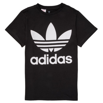 Υφασμάτινα Παιδί T-shirt με κοντά μανίκια adidas Originals MAXENCE Black