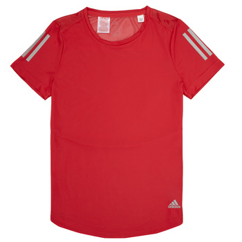 Υφασμάτινα Κορίτσι T-shirt με κοντά μανίκια adidas Performance MELINDA Red