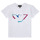 Υφασμάτινα Κορίτσι T-shirt με κοντά μανίκια Emporio Armani Amin Άσπρο