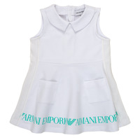 Υφασμάτινα Κορίτσι Κοντά Φορέματα Emporio Armani Apollinaire Άσπρο