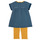 Υφασμάτινα Κορίτσι Κοντά Φορέματα Noukie's AYOUB Μπλέ / Yellow