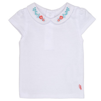 Υφασμάτινα Κορίτσι T-shirt με κοντά μανίκια Carrément Beau MAYVE Άσπρο