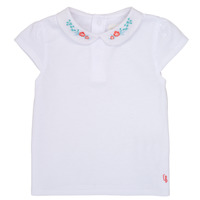 Υφασμάτινα Κορίτσι T-shirt με κοντά μανίκια Carrément Beau JULIEN Άσπρο