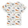 Υφασμάτινα Αγόρι T-shirt με κοντά μανίκια 3 Pommes ARIANE Orange