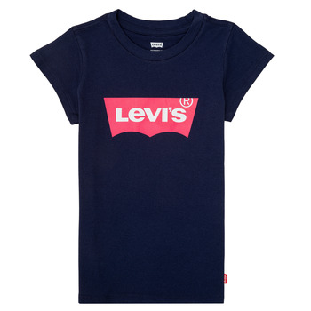 Υφασμάτινα Κορίτσι T-shirt με κοντά μανίκια Levi's BATWING TEE Marine