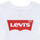 Υφασμάτινα Κορίτσι T-shirt με κοντά μανίκια Levi's LIGHT BRIGHT HIGH RISE TOP Άσπρο