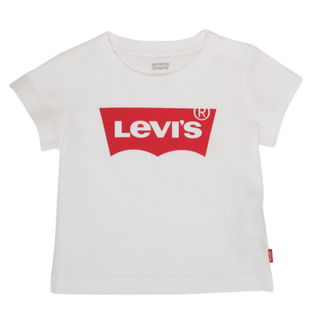 Υφασμάτινα Αγόρι T-shirt με κοντά μανίκια Levi's BATWING TEE Άσπρο