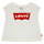 Υφασμάτινα Κορίτσι T-shirt με κοντά μανίκια Levi's BATWING TEE Άσπρο