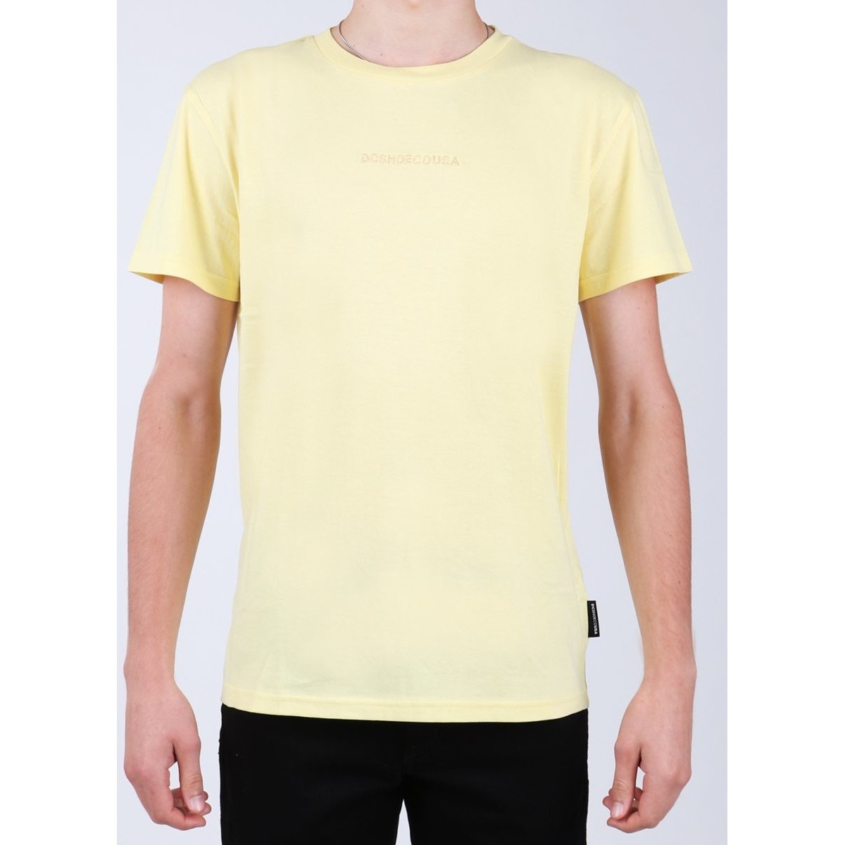 Υφασμάτινα Άνδρας T-shirts & Μπλούζες DC Shoes DC EDYKT03376-YZL0 Yellow