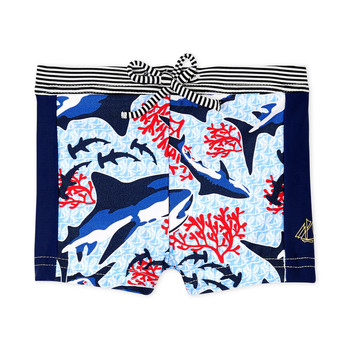 Υφασμάτινα Αγόρι Μαγιώ / shorts για την παραλία Petit Bateau FEUILLAGE Multicolour