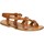 Παπούτσια Άνδρας Σανδάλια / Πέδιλα Gianluca - L'artigiano Del Cuoio 530 U CUOIO CUOIO Brown