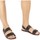 Παπούτσια Άνδρας Σανδάλια / Πέδιλα Gianluca - L'artigiano Del Cuoio 500X U MORO CUOIO Brown