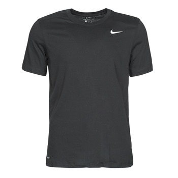 Υφασμάτινα Άνδρας T-shirt με κοντά μανίκια Nike M NK DRY TEE DFC CREW SOLID Black / Άσπρο