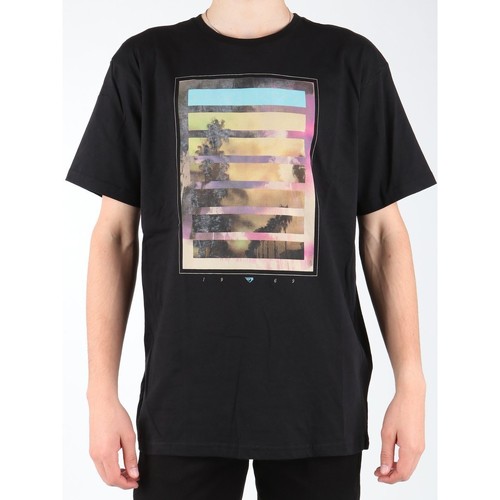 Υφασμάτινα Άνδρας T-shirts & Μπλούζες Quiksilver EQYZT00013-KVJ0 Black