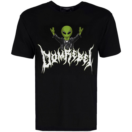 Υφασμάτινα Άνδρας T-shirt με κοντά μανίκια Domrebel Alien Box T Black