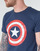 Υφασμάτινα Άνδρας T-shirt με κοντά μανίκια Yurban MARVEL CAPTAIN AMERICA LOGO Marine