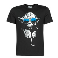 Υφασμάτινα Άνδρας T-shirt με κοντά μανίκια Yurban DJ YODA COOL Black