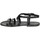 Παπούτσια Γυναίκα Σανδάλια / Πέδιλα Gianluca - L'artigiano Del Cuoio 531 D NERO CUOIO Black
