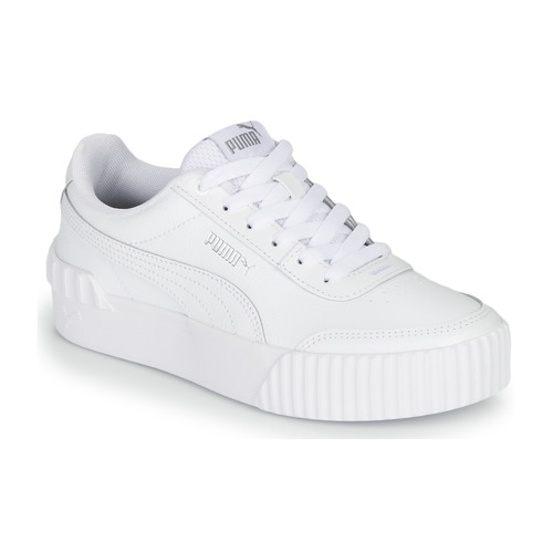 Παπούτσια Γυναίκα Χαμηλά Sneakers Puma CARINA LIFT Άσπρο