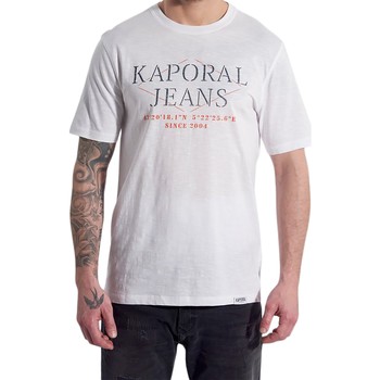 Υφασμάτινα Άνδρας T-shirt με κοντά μανίκια Kaporal 162300 Άσπρο