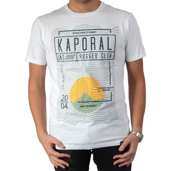 Υφασμάτινα Άνδρας T-shirt με κοντά μανίκια Kaporal 144934 Άσπρο