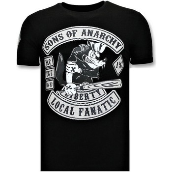 Υφασμάτινα Άνδρας T-shirt με κοντά μανίκια Local Fanatic 106310310 Black