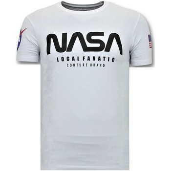 Υφασμάτινα Άνδρας T-shirt με κοντά μανίκια Local Fanatic 106306682 Άσπρο