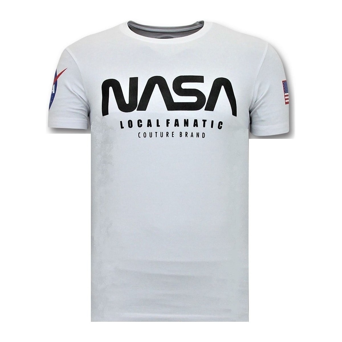 Υφασμάτινα Άνδρας T-shirt με κοντά μανίκια Local Fanatic 106306682 Άσπρο