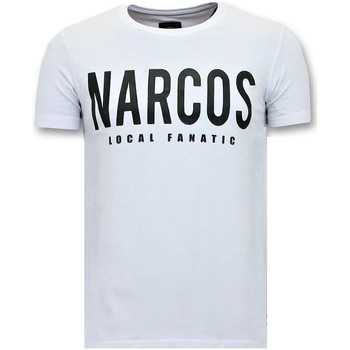 Υφασμάτινα Άνδρας T-shirt με κοντά μανίκια Local Fanatic 106308019 Άσπρο
