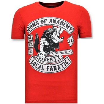 Υφασμάτινα Άνδρας T-shirt με κοντά μανίκια Local Fanatic 106310210 Red