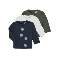 Υφασμάτινα Αγόρι Μπλουζάκια με μακριά μανίκια Emporio Armani 6HHD21-4J09Z-0564 Multicolour