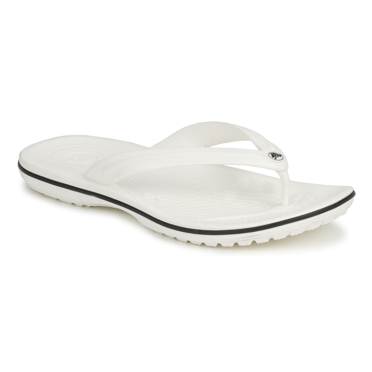 Παπούτσια Σαγιονάρες Crocs CROCBAND FLIP Άσπρο